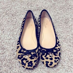 Kate spade leopard printed flats